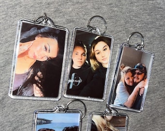 personalized picture keychain