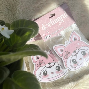 Fluffy Hello Kitty Air Freshener