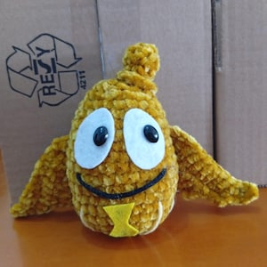 Angelic Egg Boi Hazbin Hotel Doll – Handmade Amigurumi