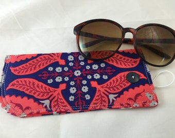 Soft Eyeglass Pouch, Fabric Glasses Sleeve, Sunglasses Case, Eye Glasses Pouch -  Bazaar in Orchid