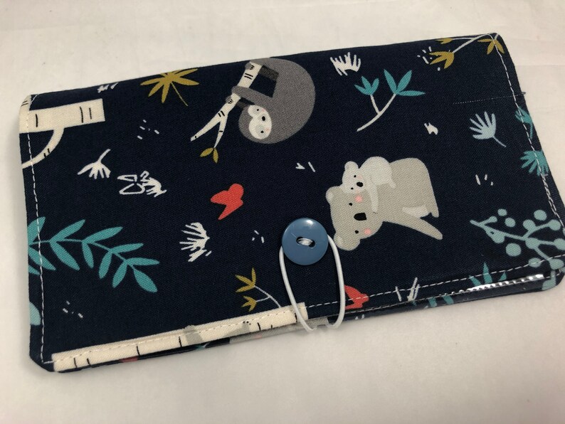 Blue Duplicate Checkbook Cover Register Duplicate Checkbook Etsy