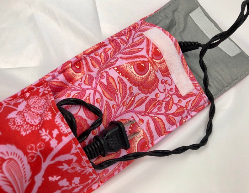 Travel Curling Iron Holder Curling Iron Case Flat Iron Etsy