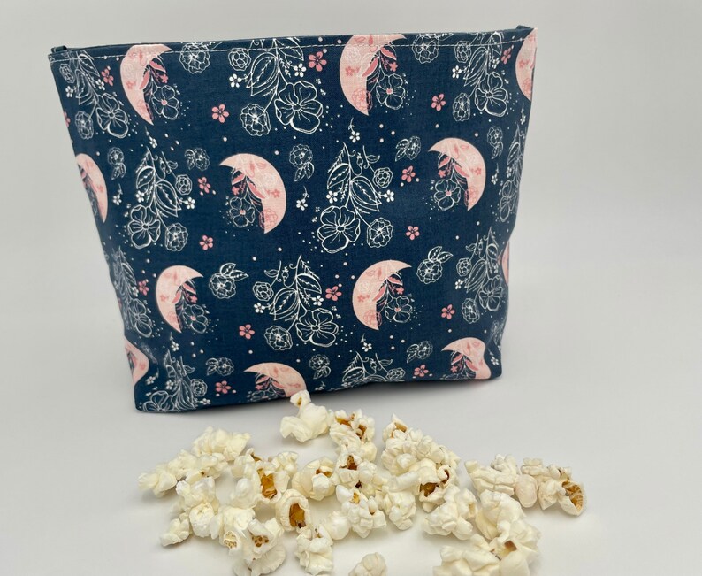 Reusable Popcorn Bag Reusable Microwave Popcorn Microwave Etsy