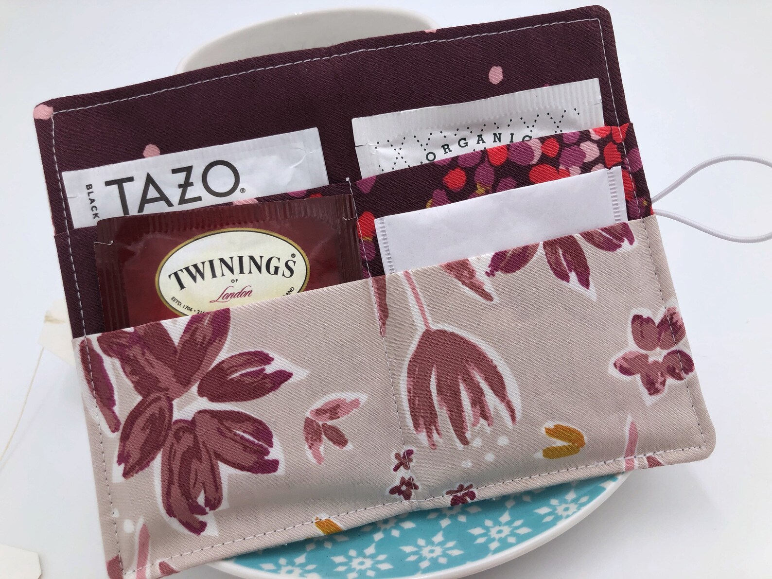 Tea Wallet Tea Bag Holder Tea Bag Wallet Teabag Wallet Etsy