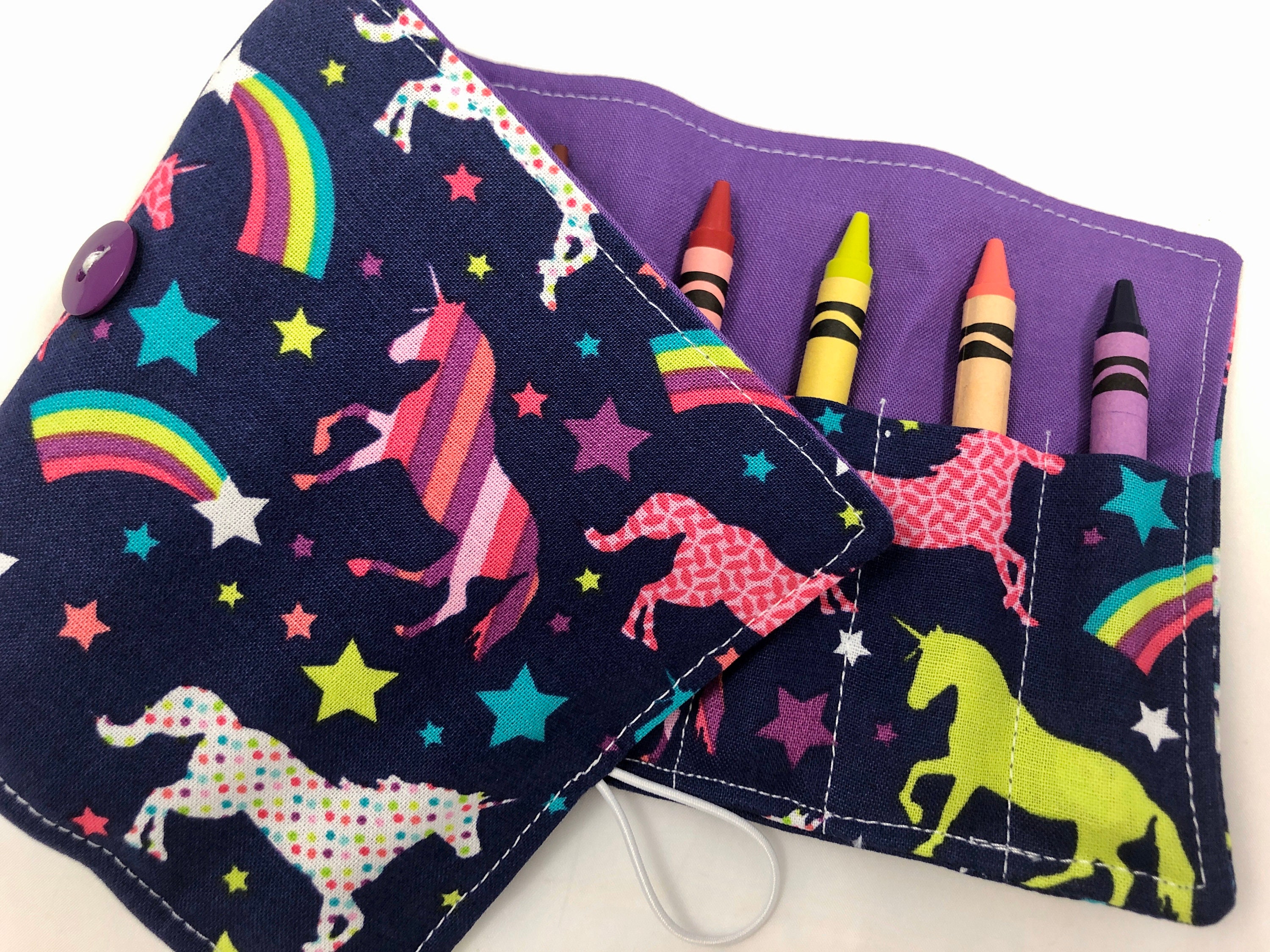 Mud Pie Rainbow Unicorn Crayon Holder Set – Carolina Girls