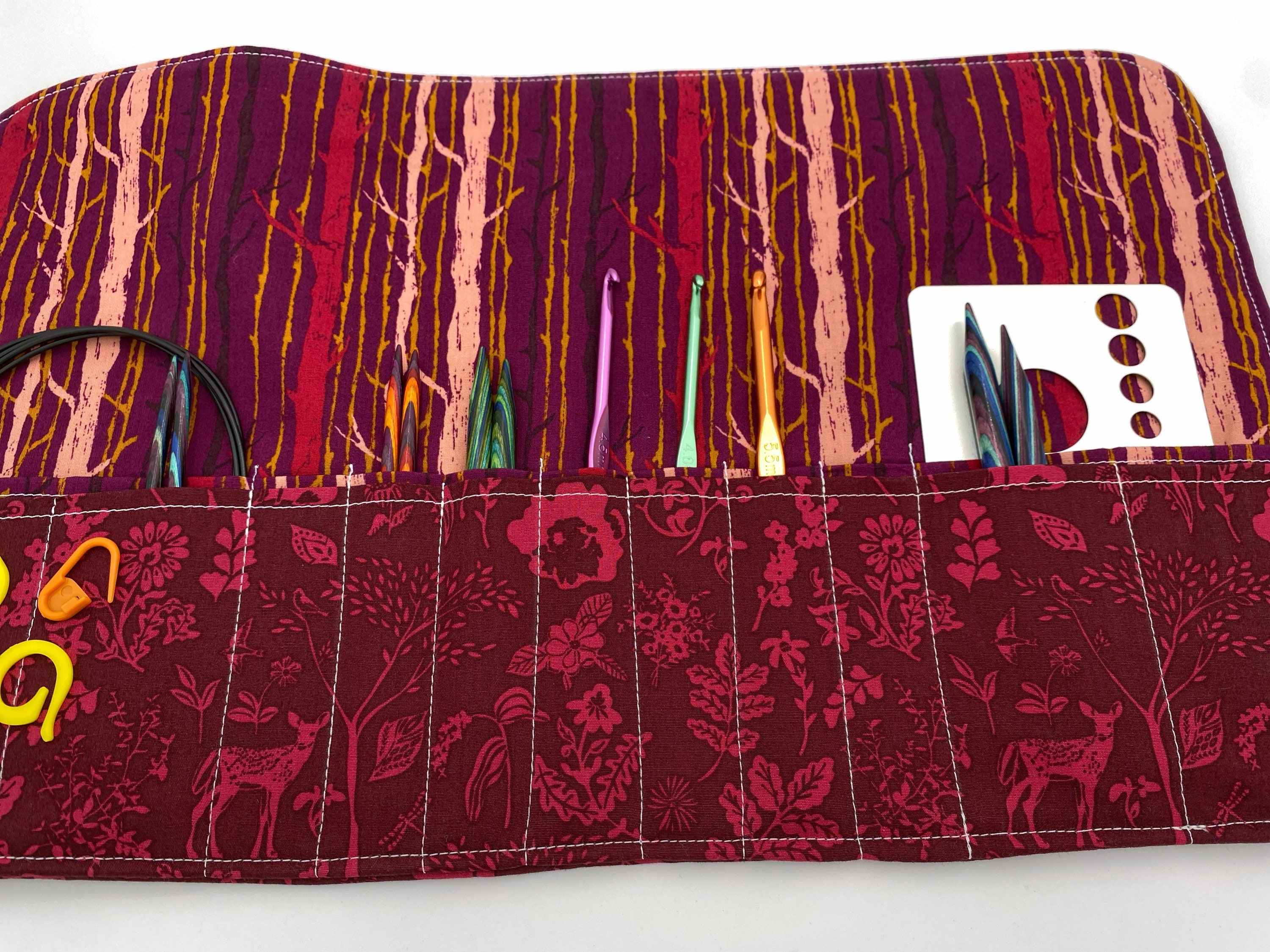 Interchangeable Knitting Needle Case Knitting Notions Etsy UK