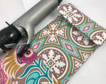 Curling Iron Holder, Curling Iron Case, Flat Iron Holder, Flat Iron Case, Curling Iron Cover, Curling Iron Sleeve - Aurora in Dijon