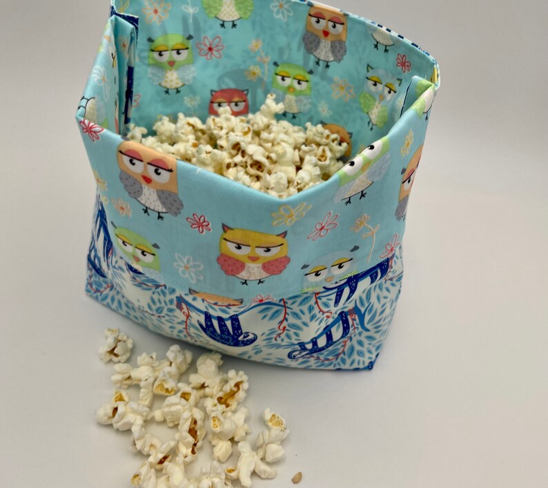 Reusable Popcorn Bag Reusable Microwave Popcorn Microwave Etsy