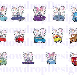 Disney Cars Squad PNG, Cars Design, Disney Cars, Mickey Png, Minnie Png,SVG, Design, Cars Squad Design, Disney Png, Cars Cute Png