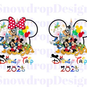 Disney Trip 2025 Png, DisneyVacation Png, Castle Png, Mouse and Friend Png, Magical Kingdom Png, Best Day Ever Png