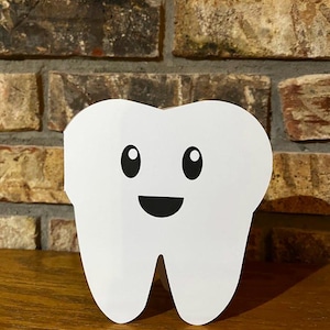 Tooth Shaped Card SVG Digital Download