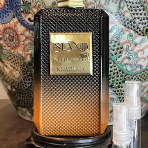 Island Vanilla Dunes Khadlaj Perfumes Sample Decant Arabic