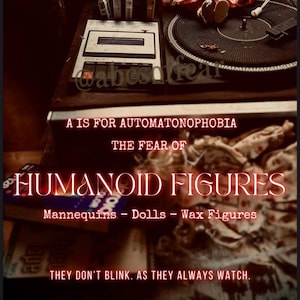 ABCs of Fear: Letter A - Automatonophobia / Creepy Horror Digital eBook / Paranormal Child&#39;s Doll Story / PDF Download