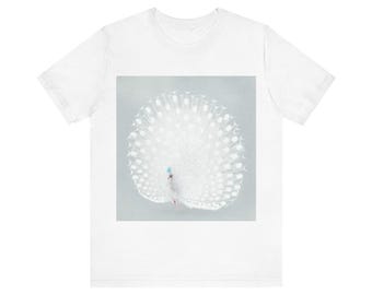 Koson Peacock - Bella Canvas 3001 Koszulka unisex z krótkim rękawem