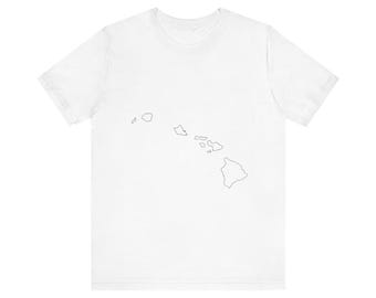 Stan Hawaje - Bella Canvas 3001 Unisex Jersey Krótki Rękaw Koszulka