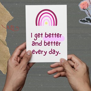 Cartes de mantras modifiables pour enfants | Renforcez la confiance, le calme et la connexion | Imprimables sur l'affirmation positive