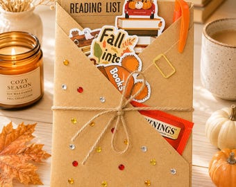 Personalized Fall or Halloween Book Mystery Gift, Genre-Specific Surprise for Readers