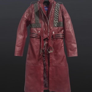 Devil May Cry 3 Dante Leder Trenchcoat | Cyberpunk Cosplay Kostüm