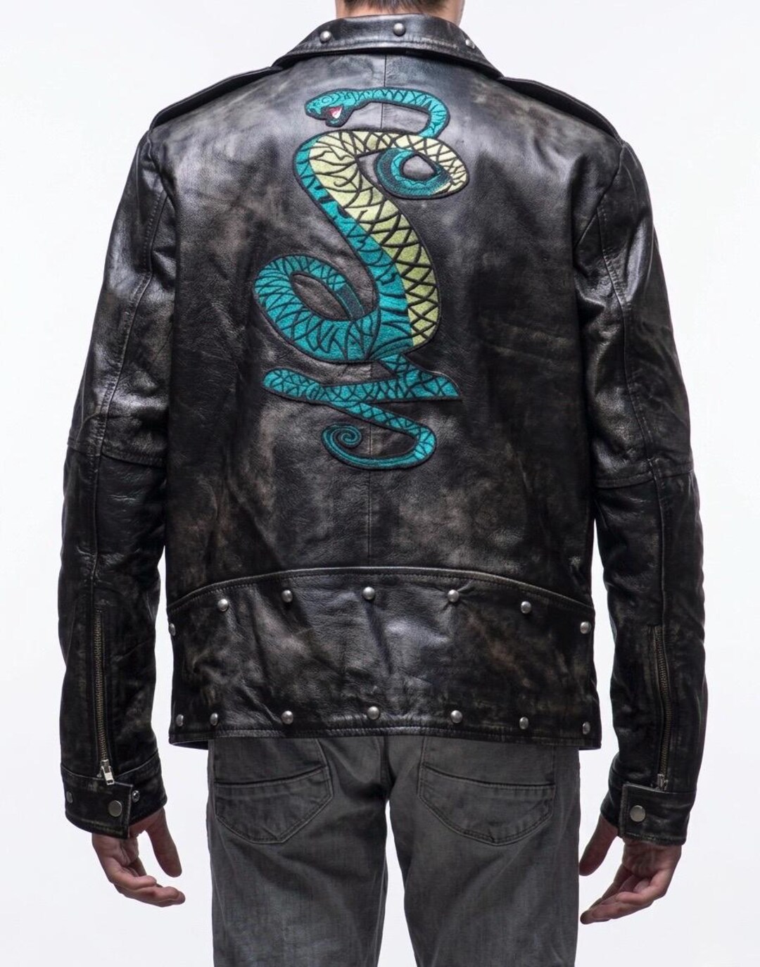 Fallout 3 Tunnel Snakes Leather Jacket – Distressed Cosplay - Etsy