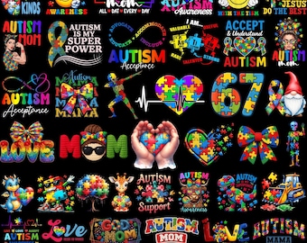 500+ Autism Png Bundle, Autism Png, Autism Awareness Coquette Png, Autism Awareness Png, Puzzle Autism Ribbon, Autism Mama Png, Autism Shirt