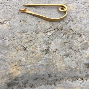 Hand Forged Brass Fibula image 4