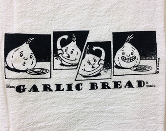 Garlic Tea Towel