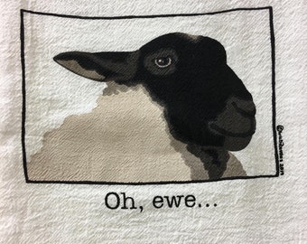 Sheep Tea Towel