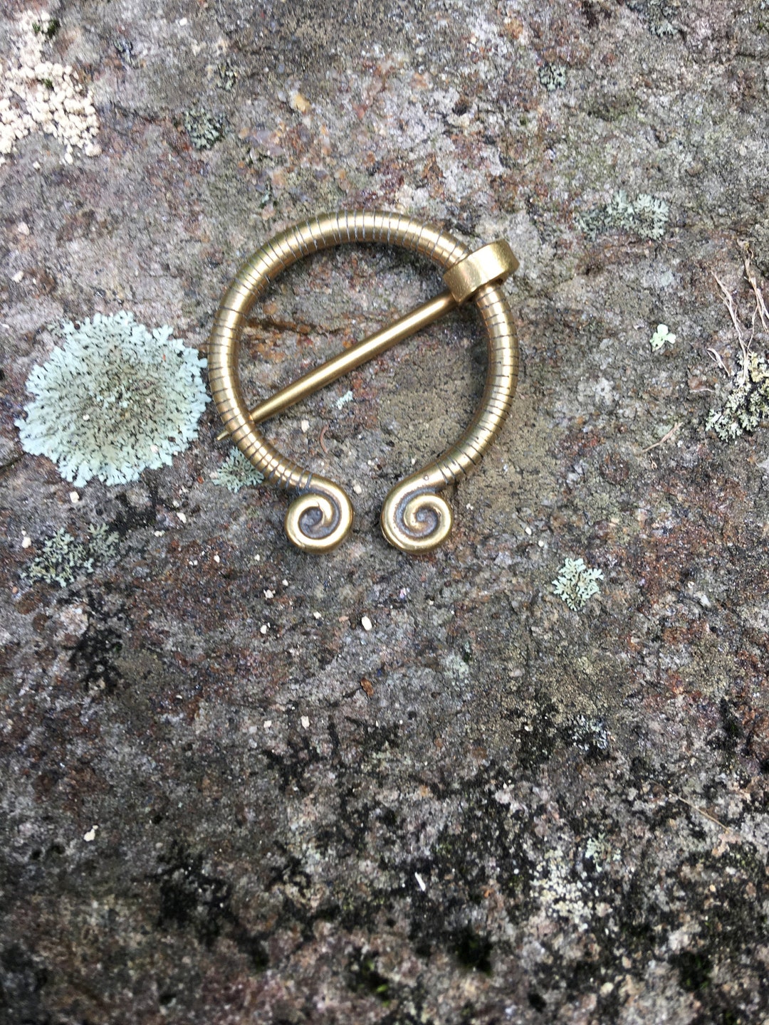 penannular shawl pin