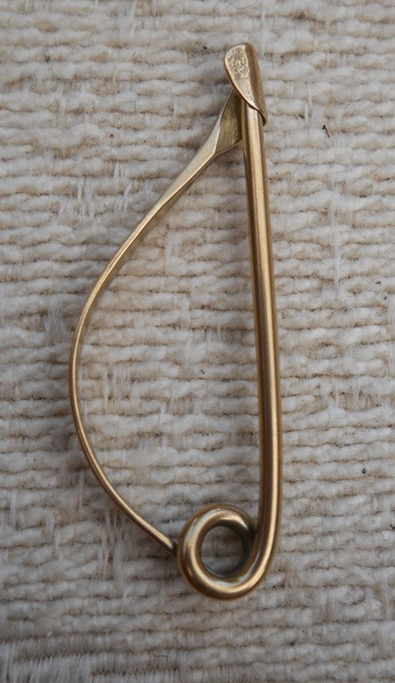 Hand Forged Brass Fibula image 6