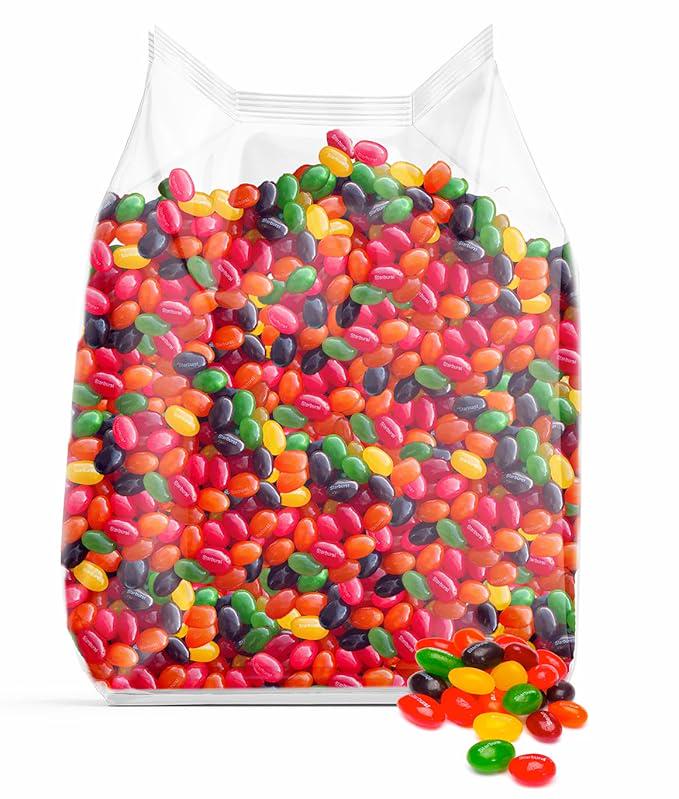 Canel's JUMBO SPICE Flavor Jelly Beans – 5 Lb Bulk Bag – Assorted Spiced Flavors – Fat Free