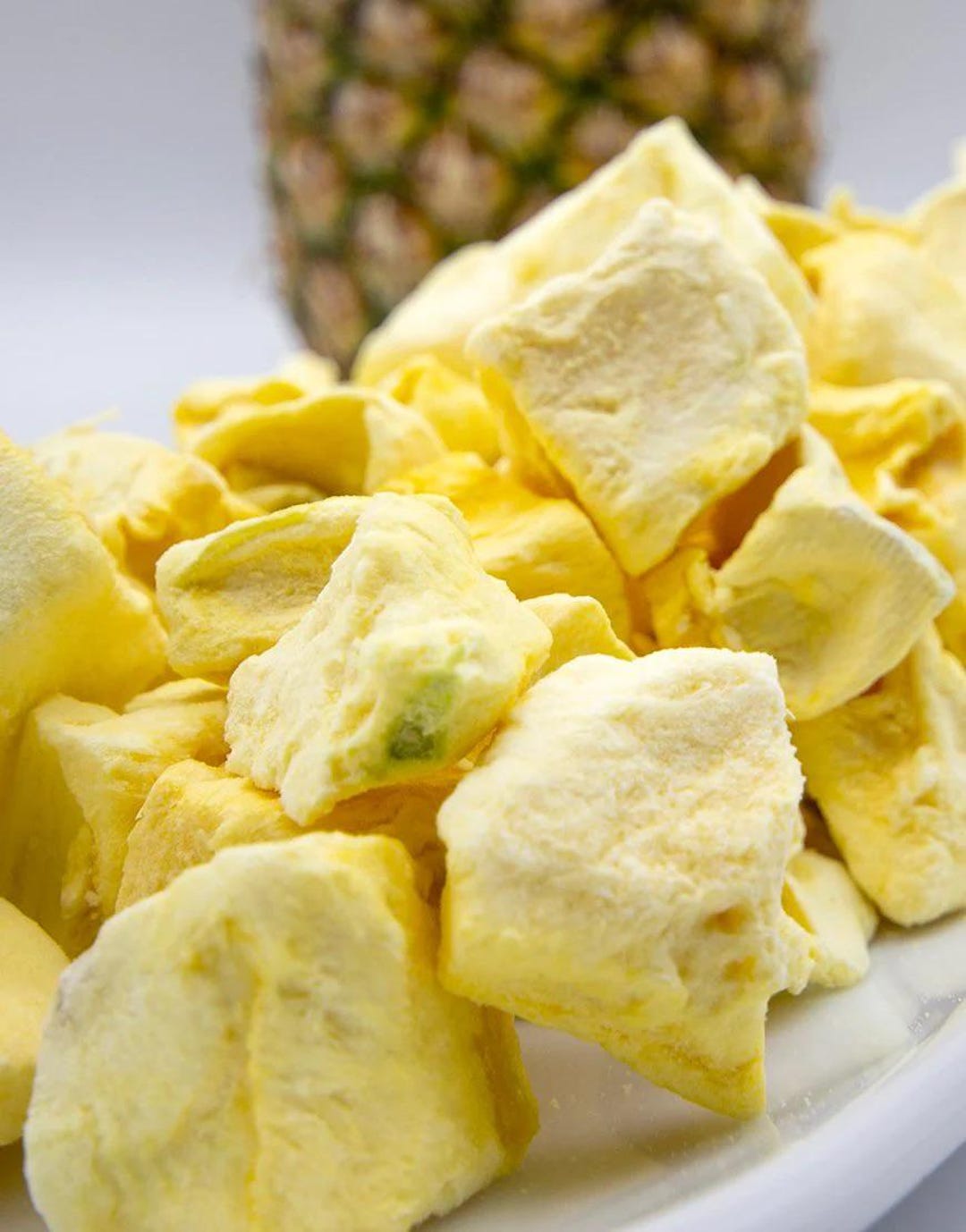 Freeze Dried Pineapple Chunks| Organic, Non-gmo, No Added Sugars, Vegan ...