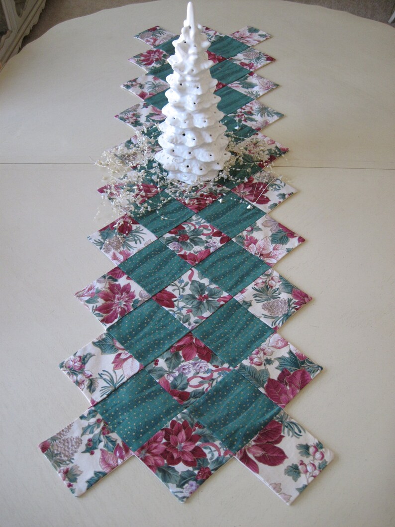 Victorian Christmas Table Runner Etsy