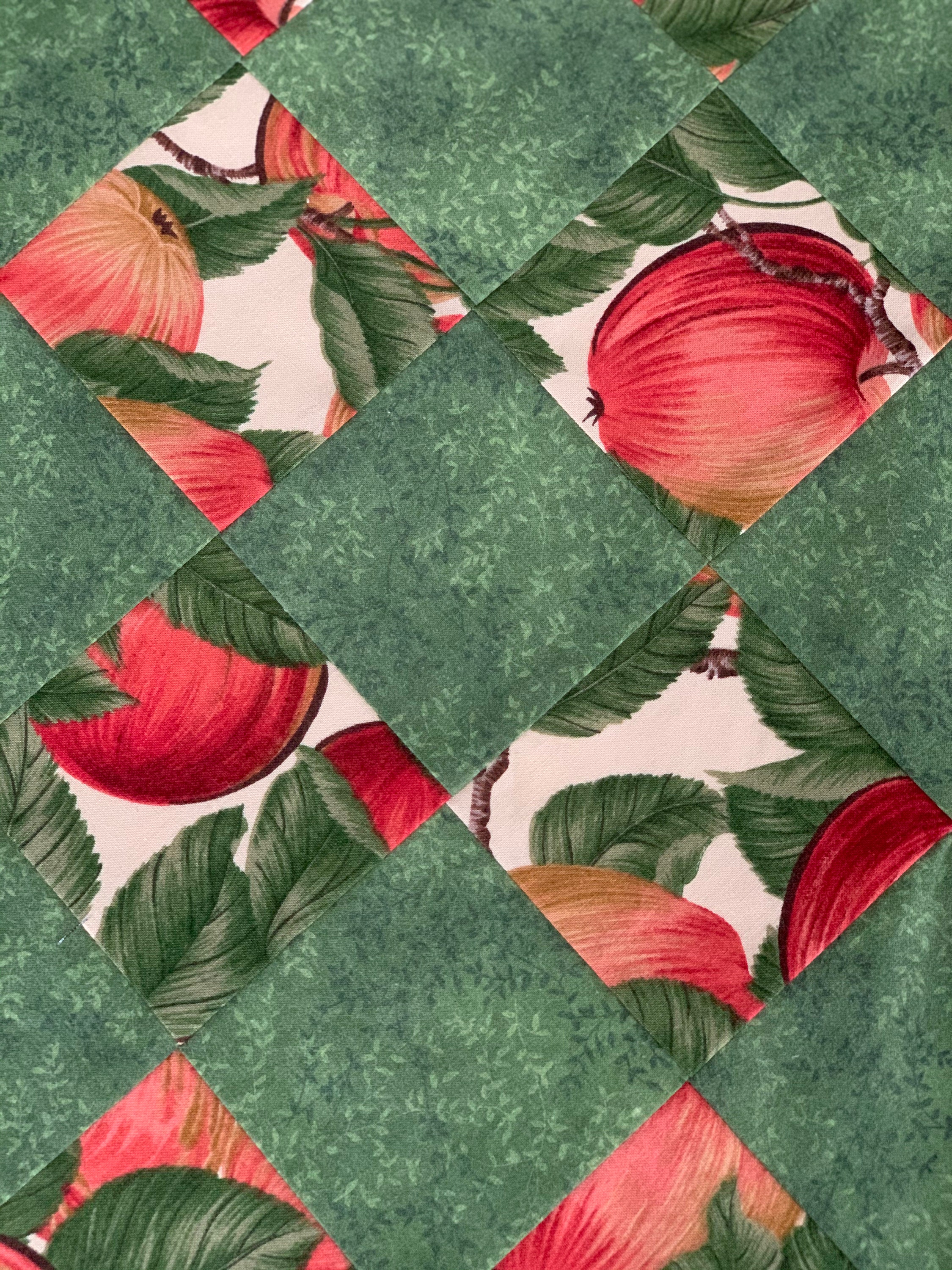 Apple Table Runner, Autumn Table Runner, Apple Picking Table Decor