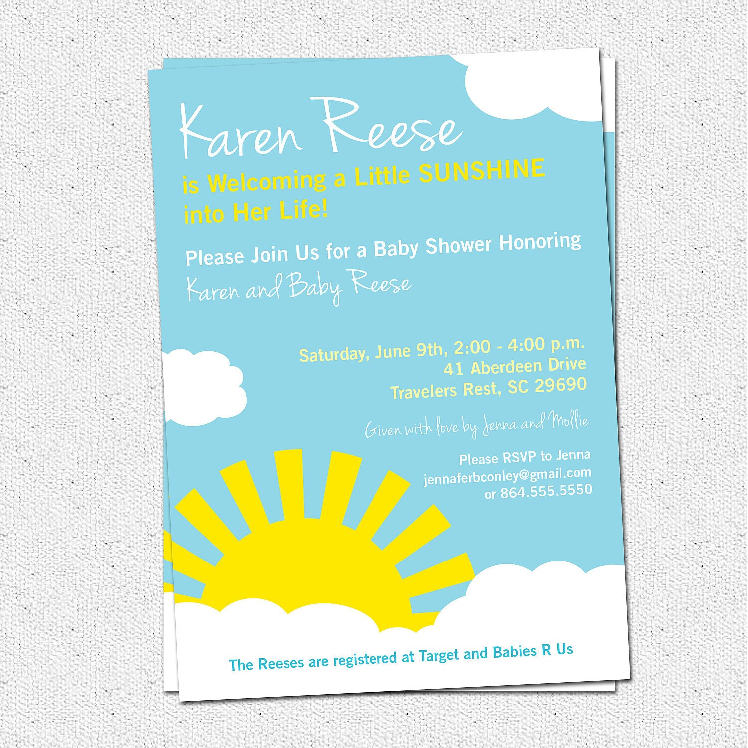 free printable you are my sunshine baby shower invitations free printable you are my sunshine baby shower invitations
