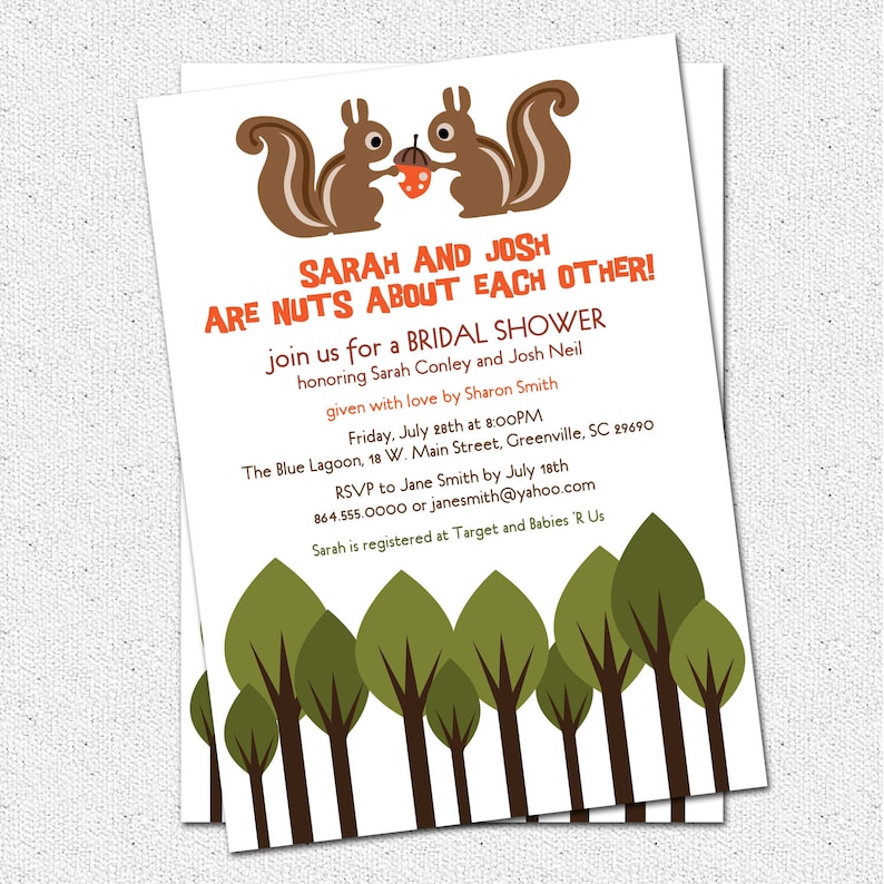 Bridal Shower Marriage Invites Printable , Squirrel Pair Bride and Groom, Ridiculous, Woodland Creatures Pets Do it yourself Electronic Document graphic relating to Printable Squirrel Target referred to as Bridal Shower Wedding day Invites Printable , Squirrel Pair Bride and Groom, Mad, Woodland Creatures Pets Do-it-yourself Electronic Record