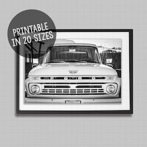 Ford Wall Art/Vintage Truck Print/Ford Truck/Man Cave Print/Gifts for Him/Printable Wall Art/Digital Wall Art/Digital Art/Nursery Print