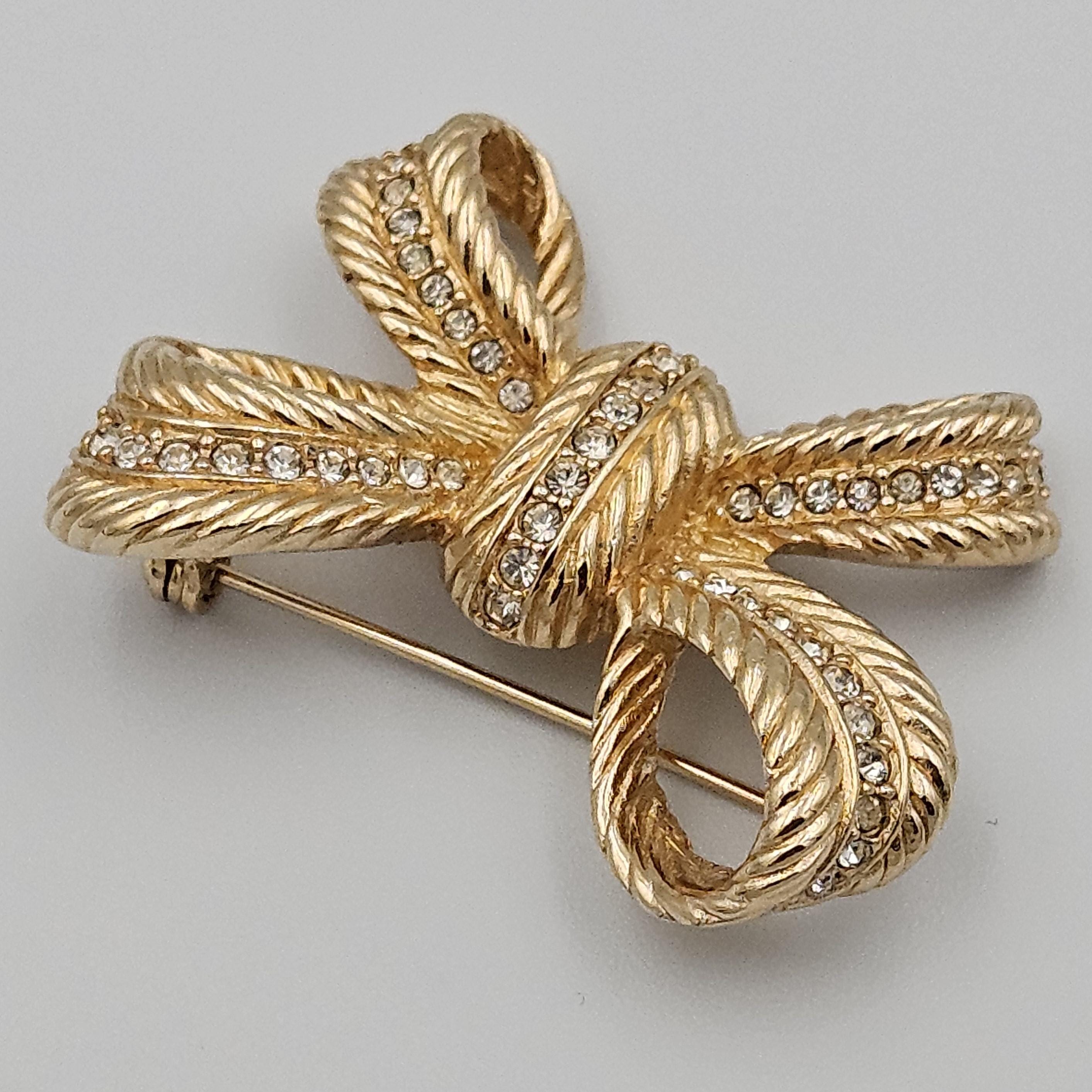 Dior Bow Brooch - Etsy