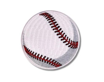 Classic Baseball Patch | Embroidered Sports Patch | 3.5 x 3.5 inches