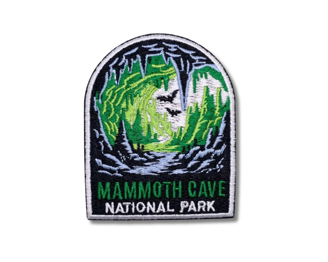 Mammoth Cave National Park Patch | National Park Gift for Traveler | 3. ...