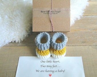 Booties in a box | Etsy