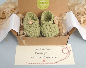 Booties in a box | Etsy