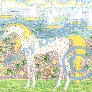 Bundel bloemenpaarden 2