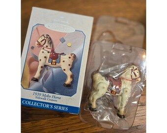 Hallmark New Keepsake Ornament 1997 Mobo Horse Sidewalk Cruisers Collector's