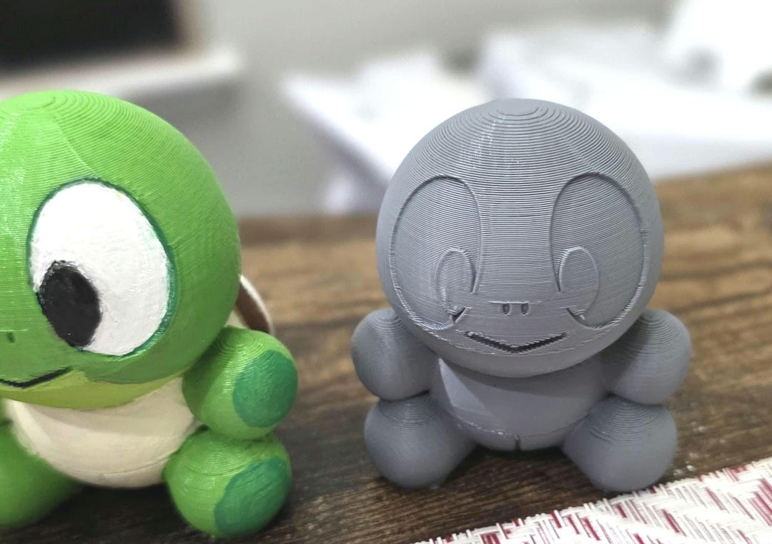 DIY Turtleboy Figurine | 2” Bluey-inspired 3D Printed Toy | Paint Your ...