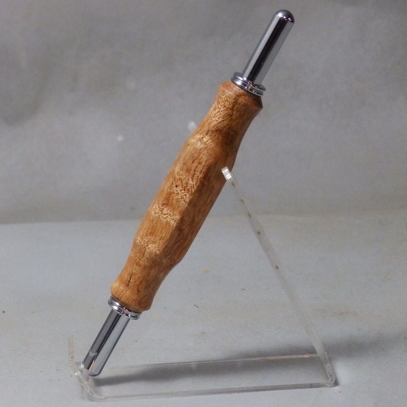 Seam Ripper with Hexagon Handle made of Curly Mango HIghly Figured Wood won/'t roll Seamstress gift