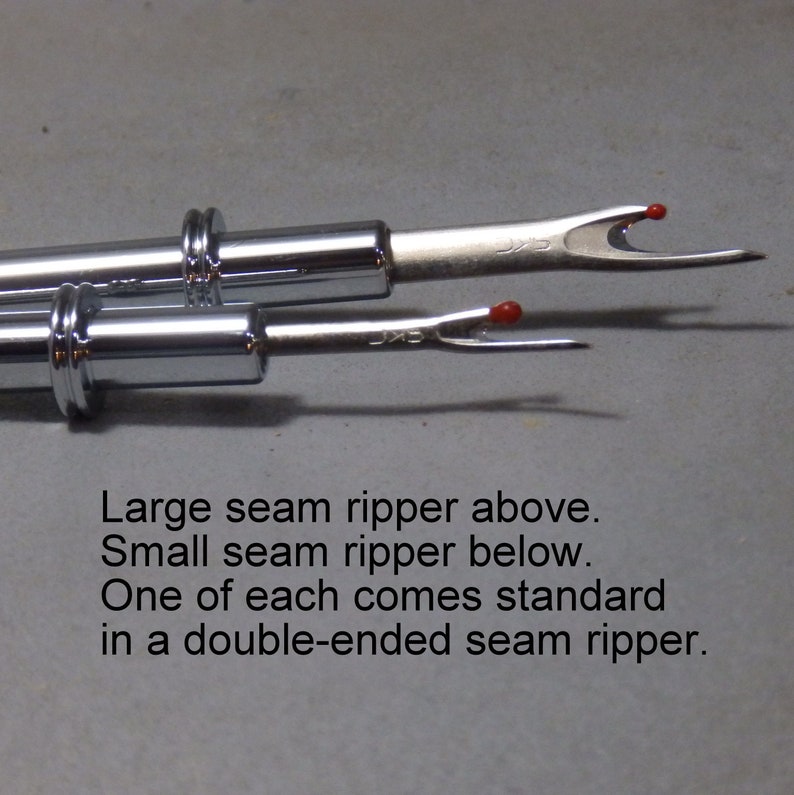 Seam Ripper with Hexagon Handle made of Curly Mango HIghly Figured Wood won/'t roll Seamstress gift