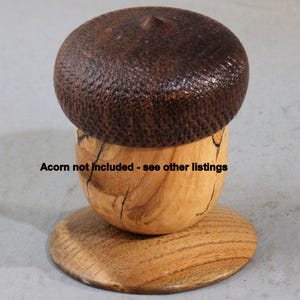Stojak na skrzynkę żołędziową - drewno korkowe Amur Cork Bark - tylko stojak