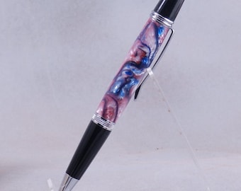 Red White and Blue Holiday Ball Point Pen - Celebrate the Holidays with this Unique Gift