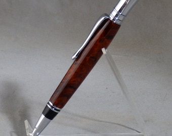 Jarrah Burl Ball Point Pen | Beautiful Wooden Pen