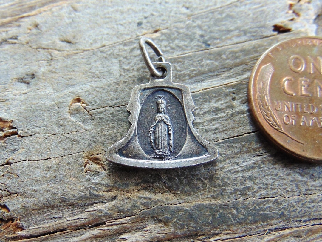 Notre Dame Du Cap Vintage Catholic Medal Charm Our Lady of the Cape ...